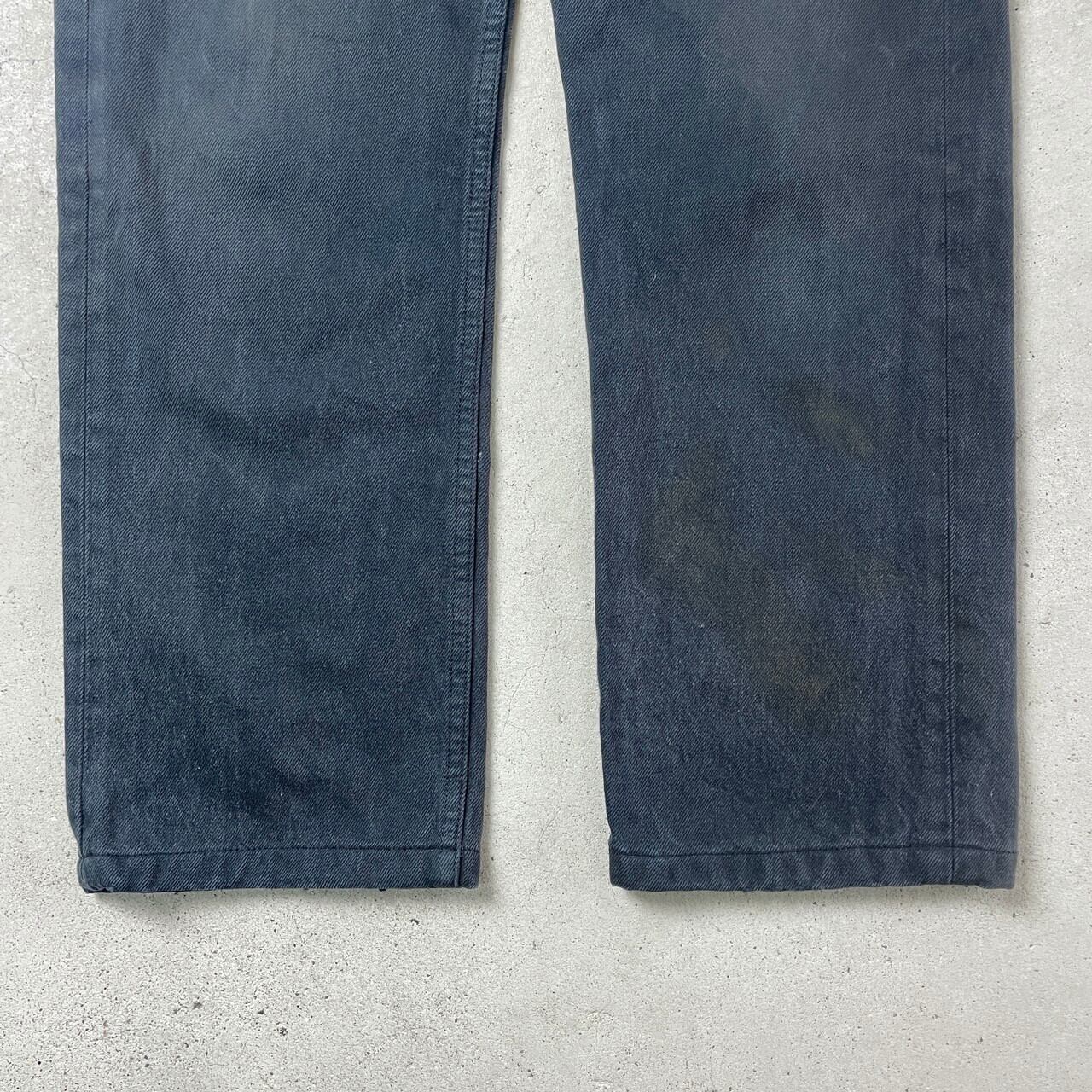 90年代 Levi's ユーロリーバイス 501 0196 ブラックデニムパンツ 90年代 Levi's ユーロリーバイス 501 0196 ブラックデニムパンツ
