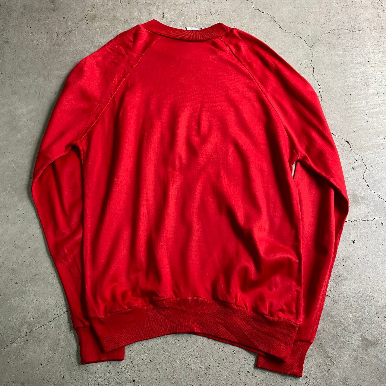 80年代 アディダス adidas プルオーバー スウェットシャツ フロッキー 