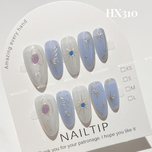 HX310 ネイルチップ サイズXS/S/M