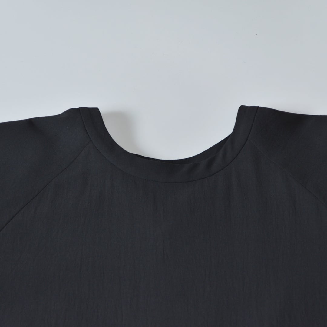 evam eva エヴァムエヴァ cotton raglan one-piece コットンラグランワンピース【送料無料】