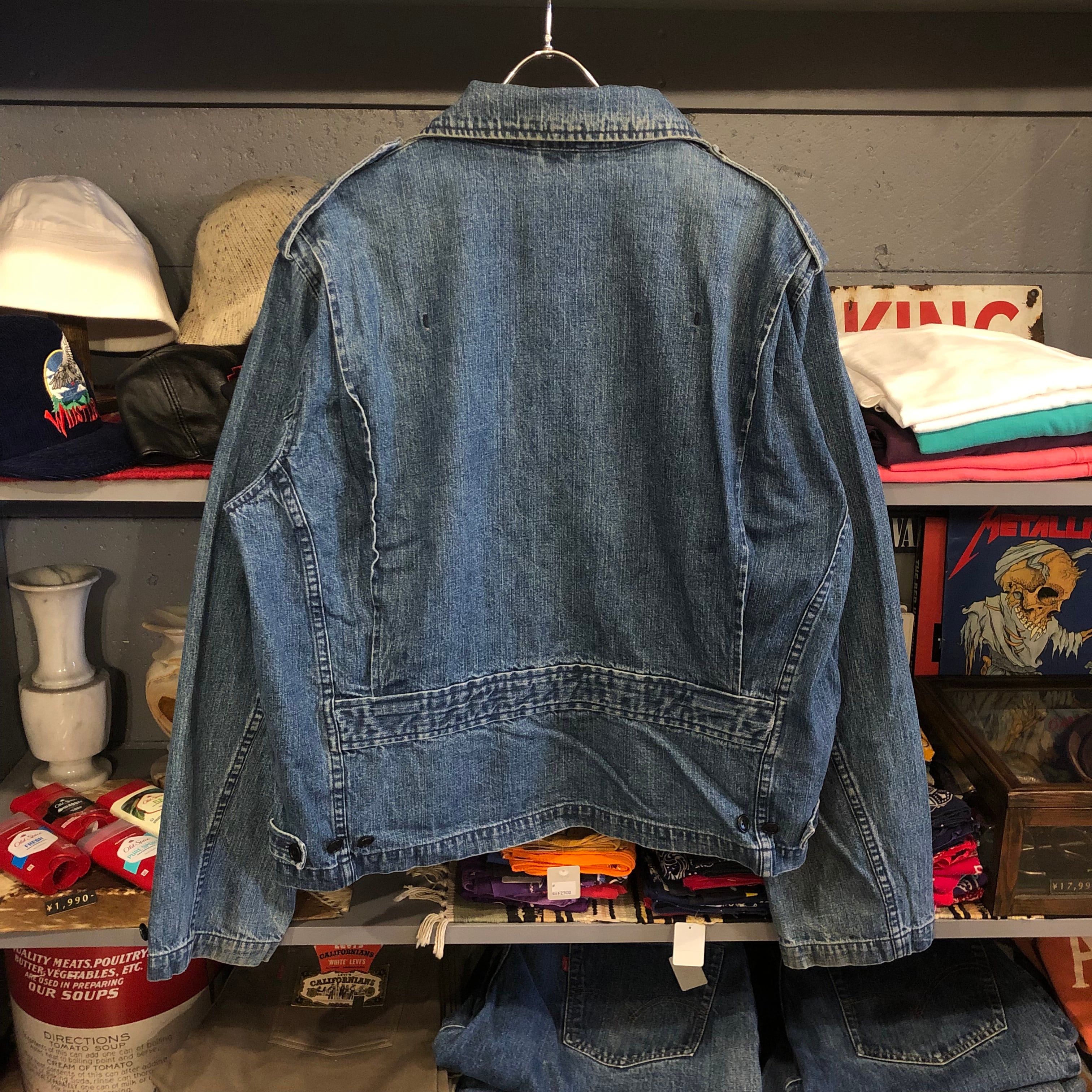 90s Polo by Ralph Lauren M-41 Denim Jacket | VOSTOK