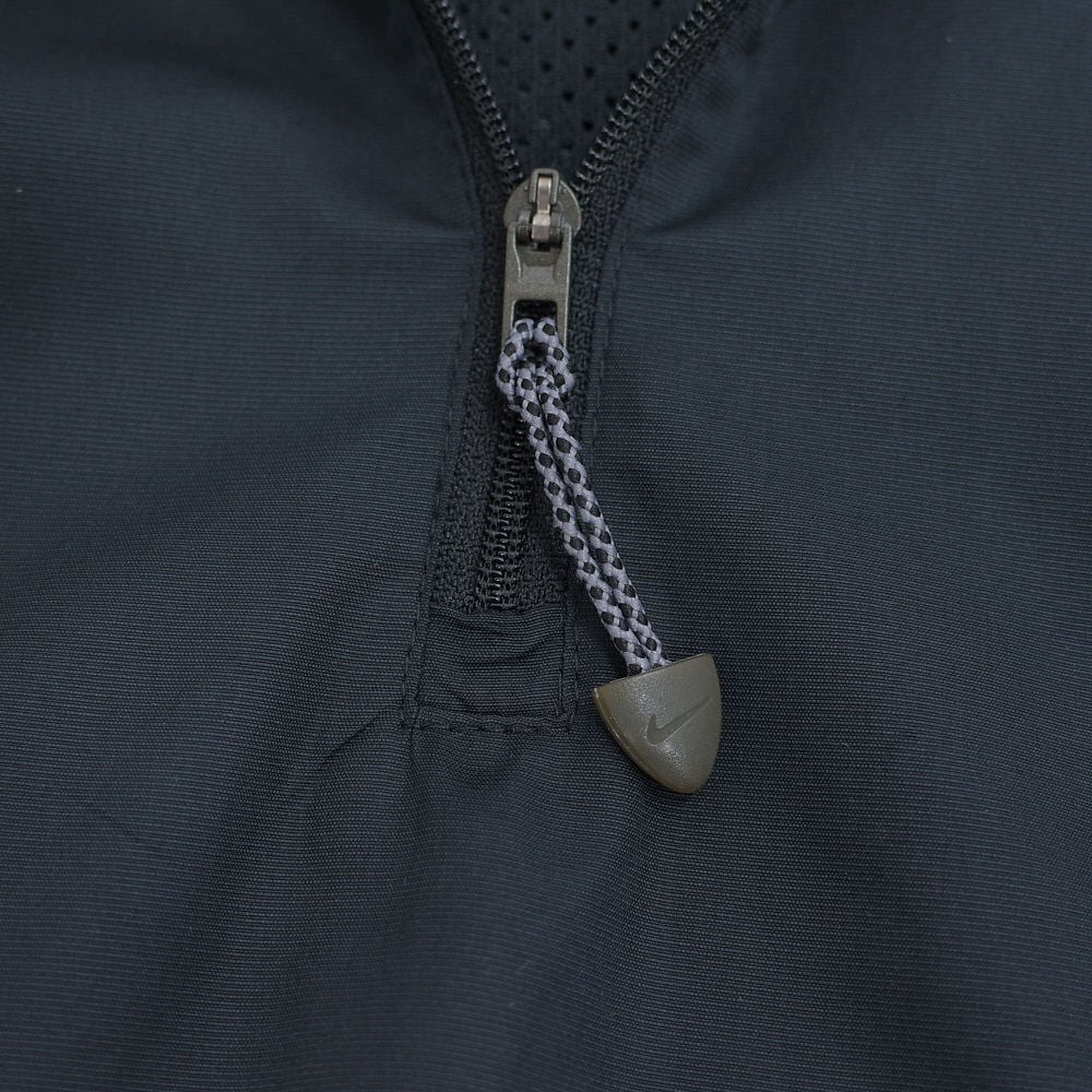 00s 未使用品 ナイキゴルフ ハーフボタン 刺繍ロゴ NIKE GOLF ナイキゴルフ ハーフジップシャツ ワッフル地 長袖