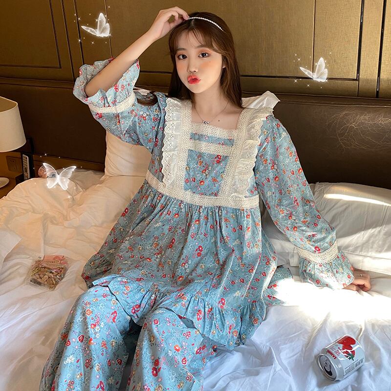 スタンダードスタイル刺繍フローラルレディーススプリングオータム レトロ レース 春物 秋物 花柄 萌量不足65000612446