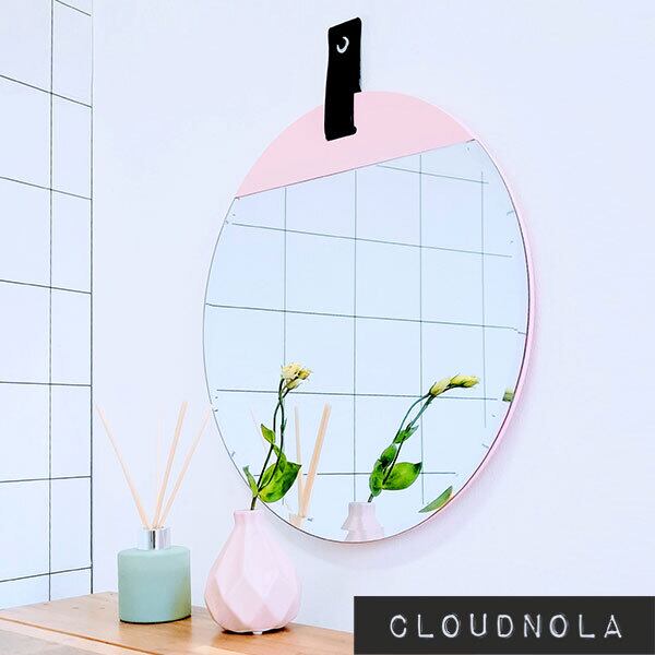 クラウドノラ ロック ミラー ローズ 鏡 かがみ カガミ 壁掛け 壁掛 壁掛ミラー 壁掛鏡 壁掛けミラー 壁掛け鏡 おしゃれ かわいい  CLOUDNOLA Rock Mirror Rose sku2017 | D.I.G Inc