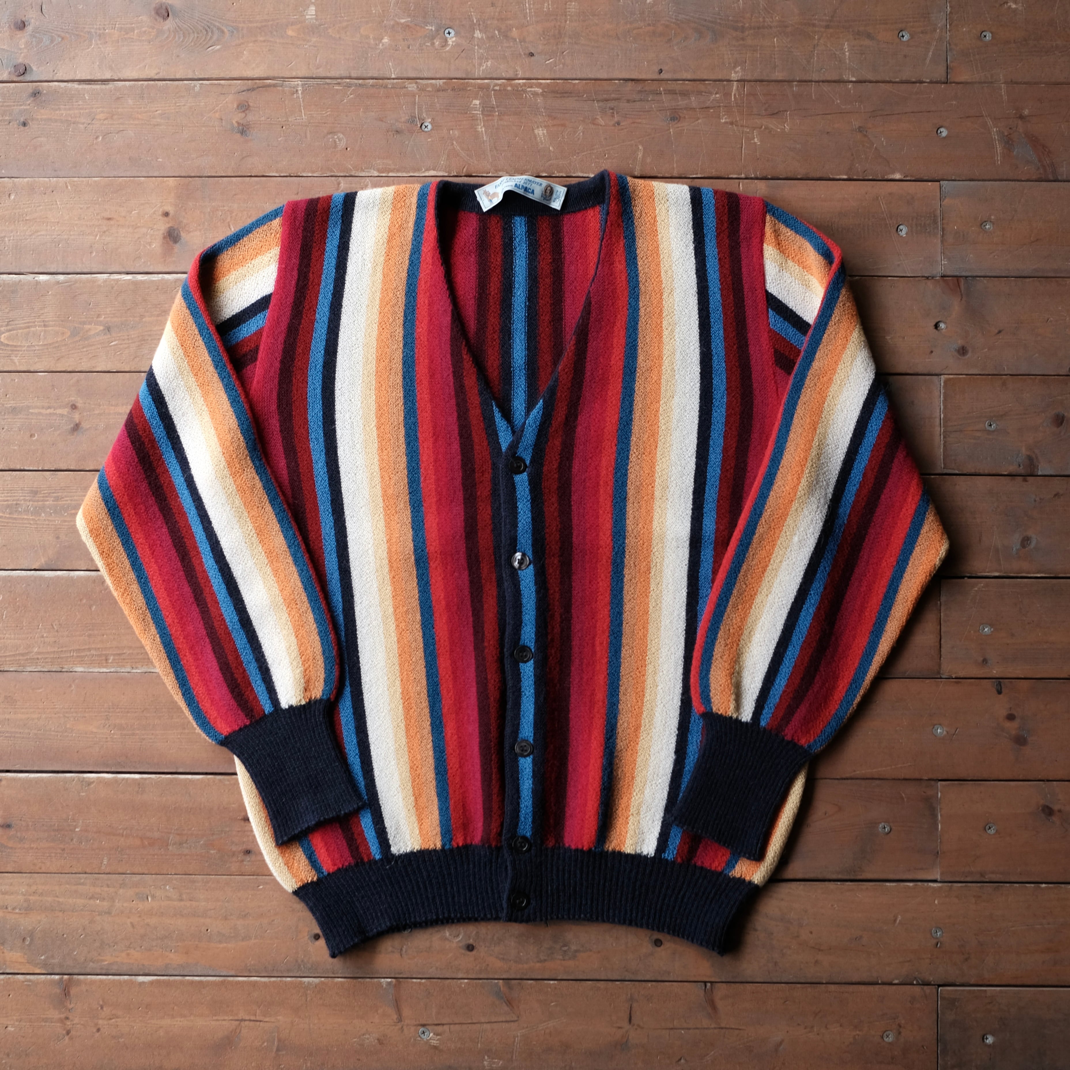 FANNI LEMMERMAYER カーディガン レマメイヤー FANNI LEMMERMAYER FULL STRIPE ALPACA CARDIGAN | safarionline