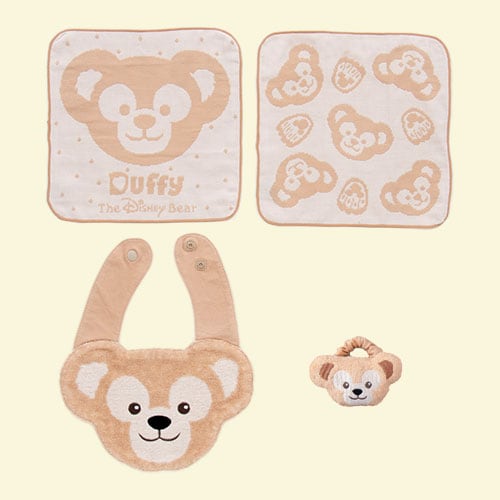 公式 ダッフィー ギフトセット(スタイ、ガーゼハンカチ×2枚、ラトル) ディズニー シー限定 出産祝い ベビーグッズ プレゼント