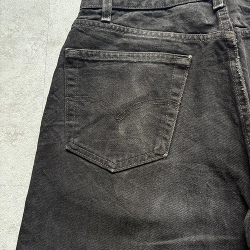 【W34 L30】90s USA製 levi's black 511 詳細写真19