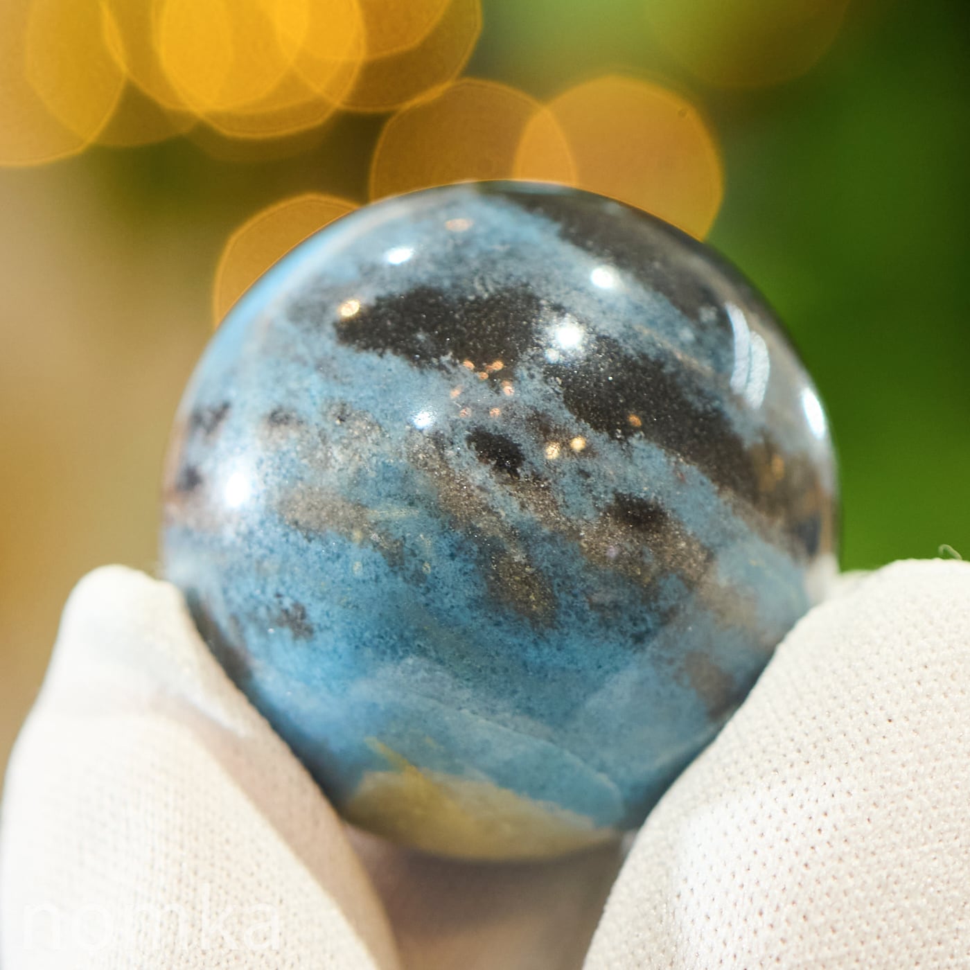 【静寂の星を巡る旅】ブラジル産トロレアイト 31mmスフィア nsp-0021