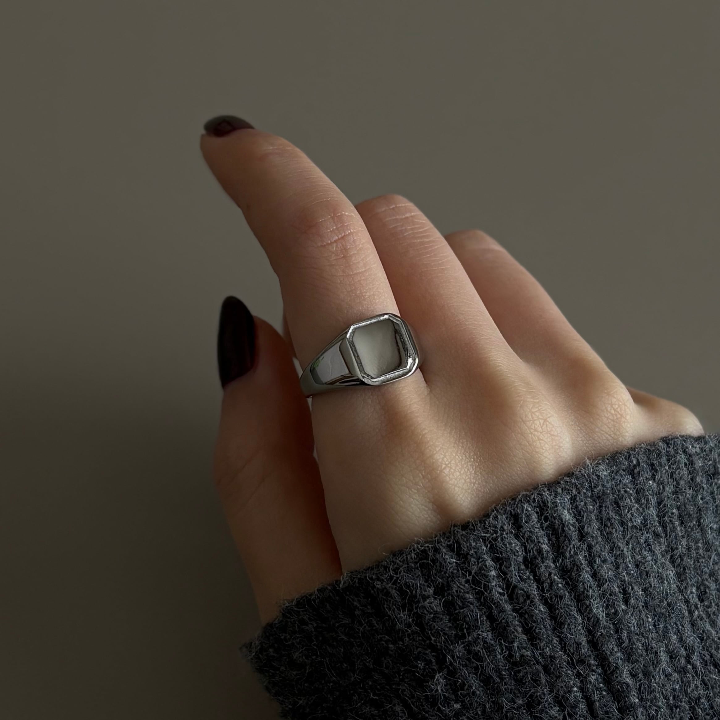 Stainless steel ring #19