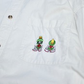 WARNER BROS. embroidery design shirt