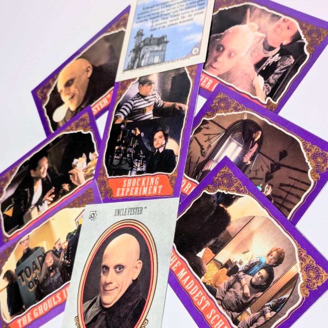 送料無料！1991年製 Topps【 The Addams Family（ アダムスファミリー