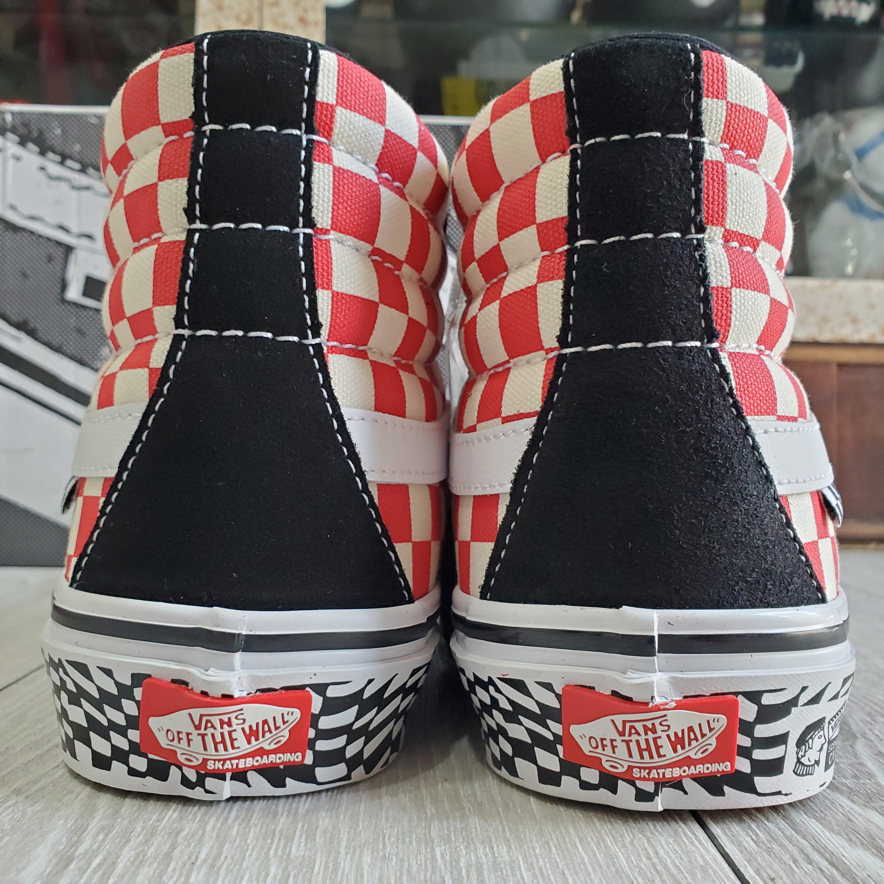 VANSバンズ□新品未使用 2021年 USA企画 廃版 限定 80s 復刻 Grosso Forever Collection Skate  Sk8-Hi Grosso スケートハイ US9.5 JP27.5 チェッカー ハイトップ 定価12100 No221108 | USED SHOP  RAMBLE 古着