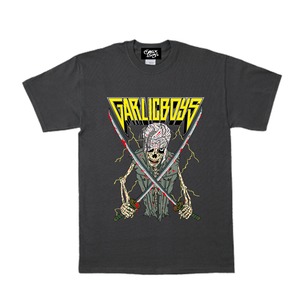 Metal Zombie Vintage 2  Tee / Charcoal