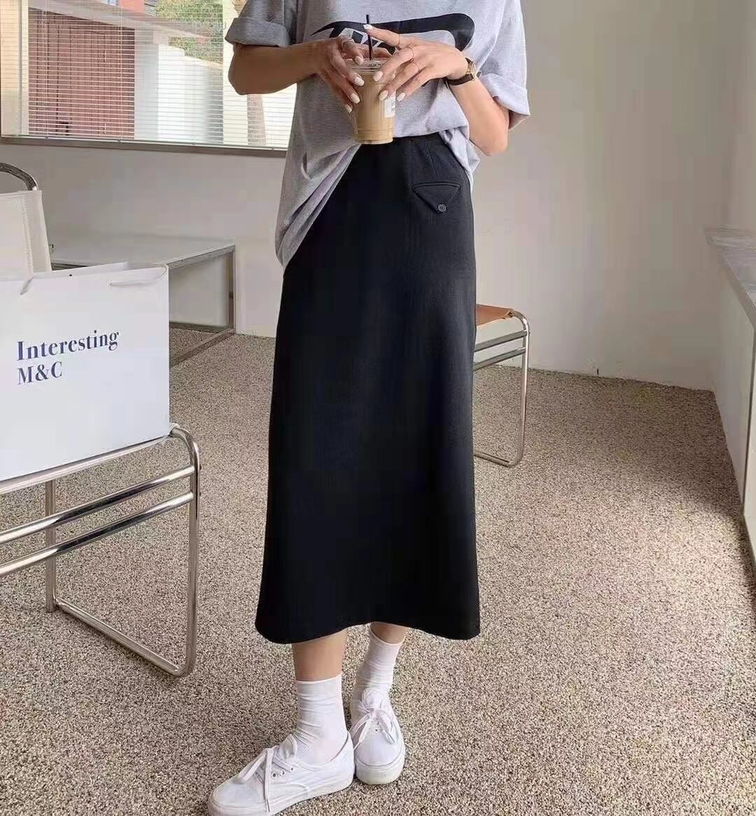 コットンロングスカート　AJ11352-5833