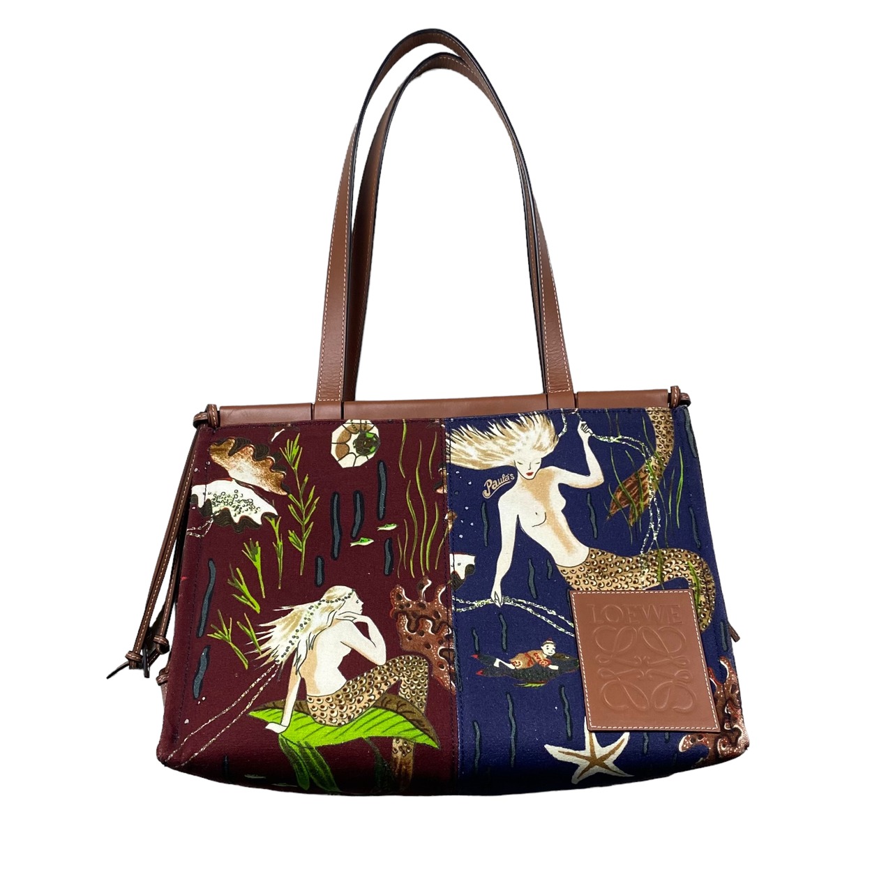 LOEWE × Paula’s Ibiza cushion tote bag