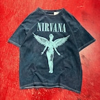 NIRVANA IN UTERO バンドTシャツ 青 ニルヴァーナ