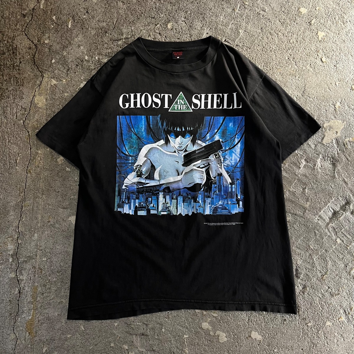 レア個体】XXL 90年代 攻殻機動隊 FASHION VICTIM Tシャツ
