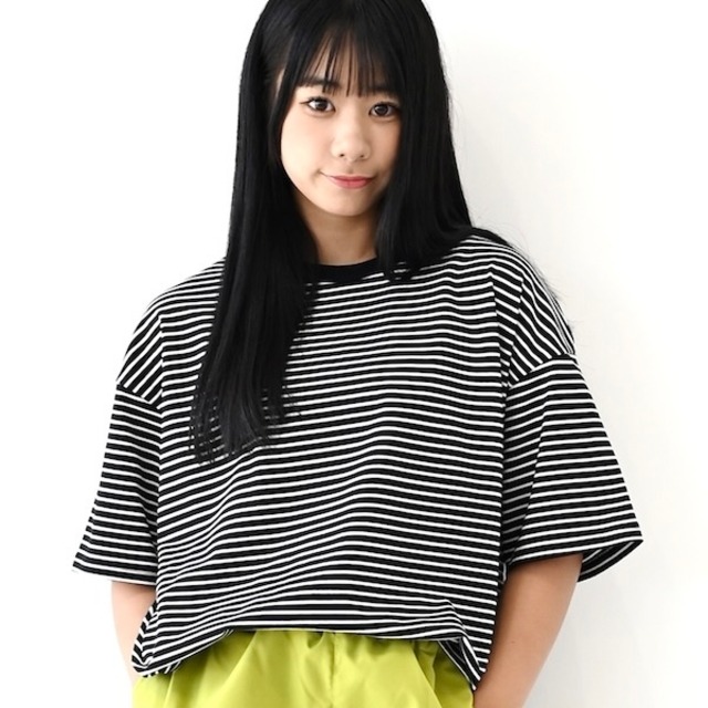 Generator Border T-Shirt【Ladies F】Black