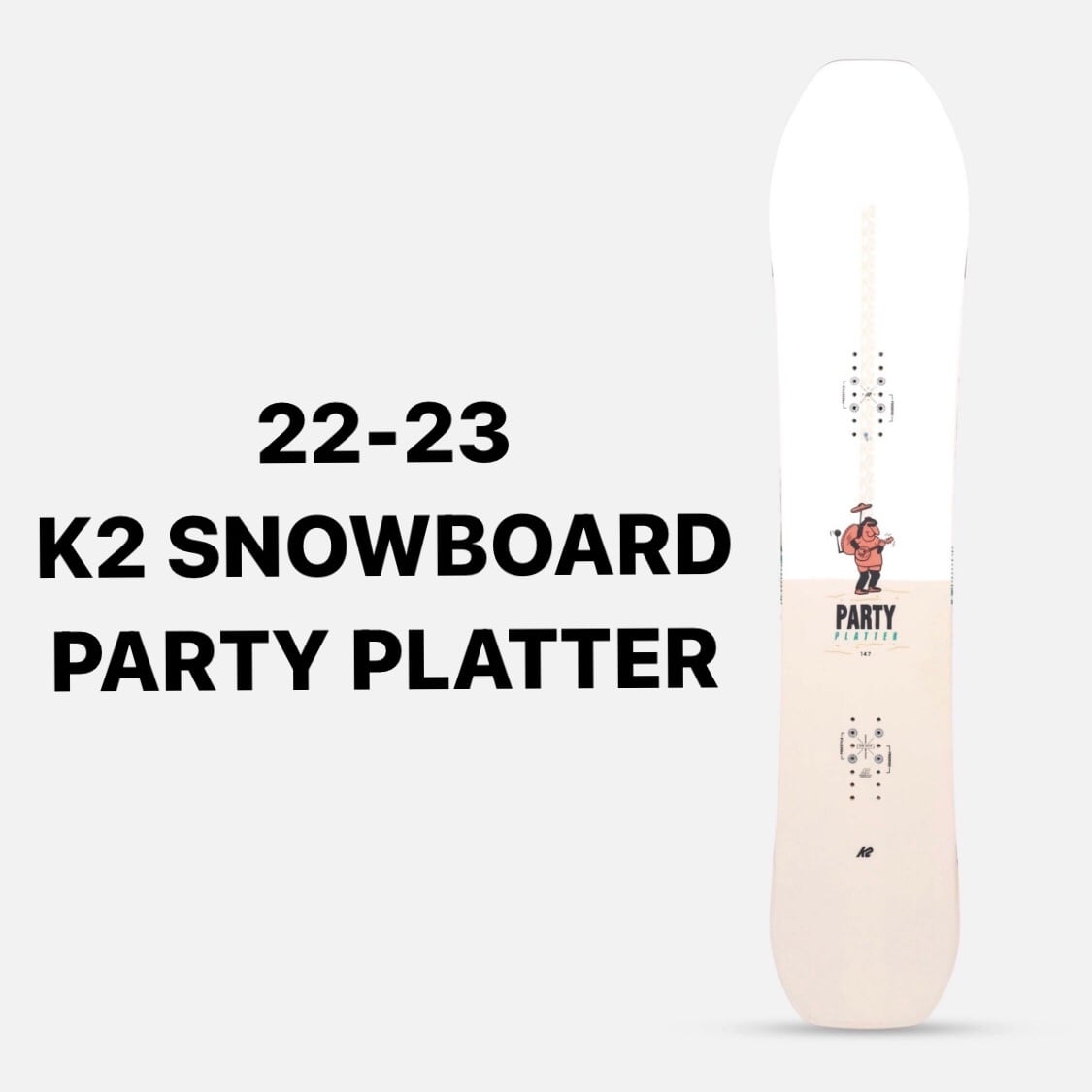スノーボード パウダー K2 PARTY PLATTER 157cm | www.phukettopteam.com