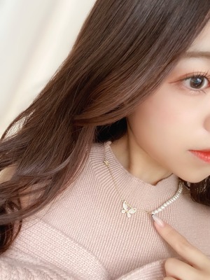 【再入荷】bijou butterfly pearl necklace
