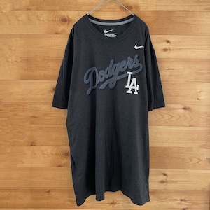 【NIKE】MLB ロサンゼルス ドジャース Tシャツ ナイキ Los Angeles Dodgers XXL オーバーサイズ us古着 アメリカ古着