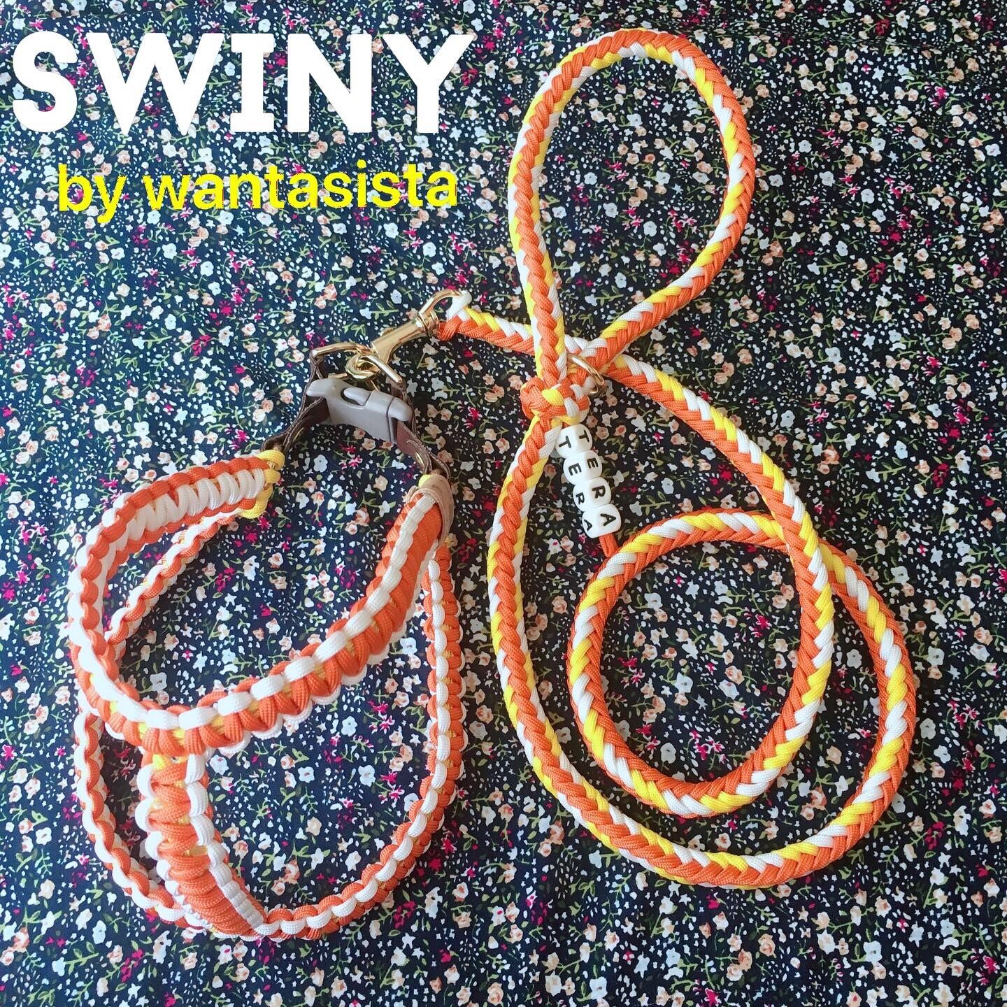 Msize【ハーネス・パラコード&本革】オーダーメイドSWINY by