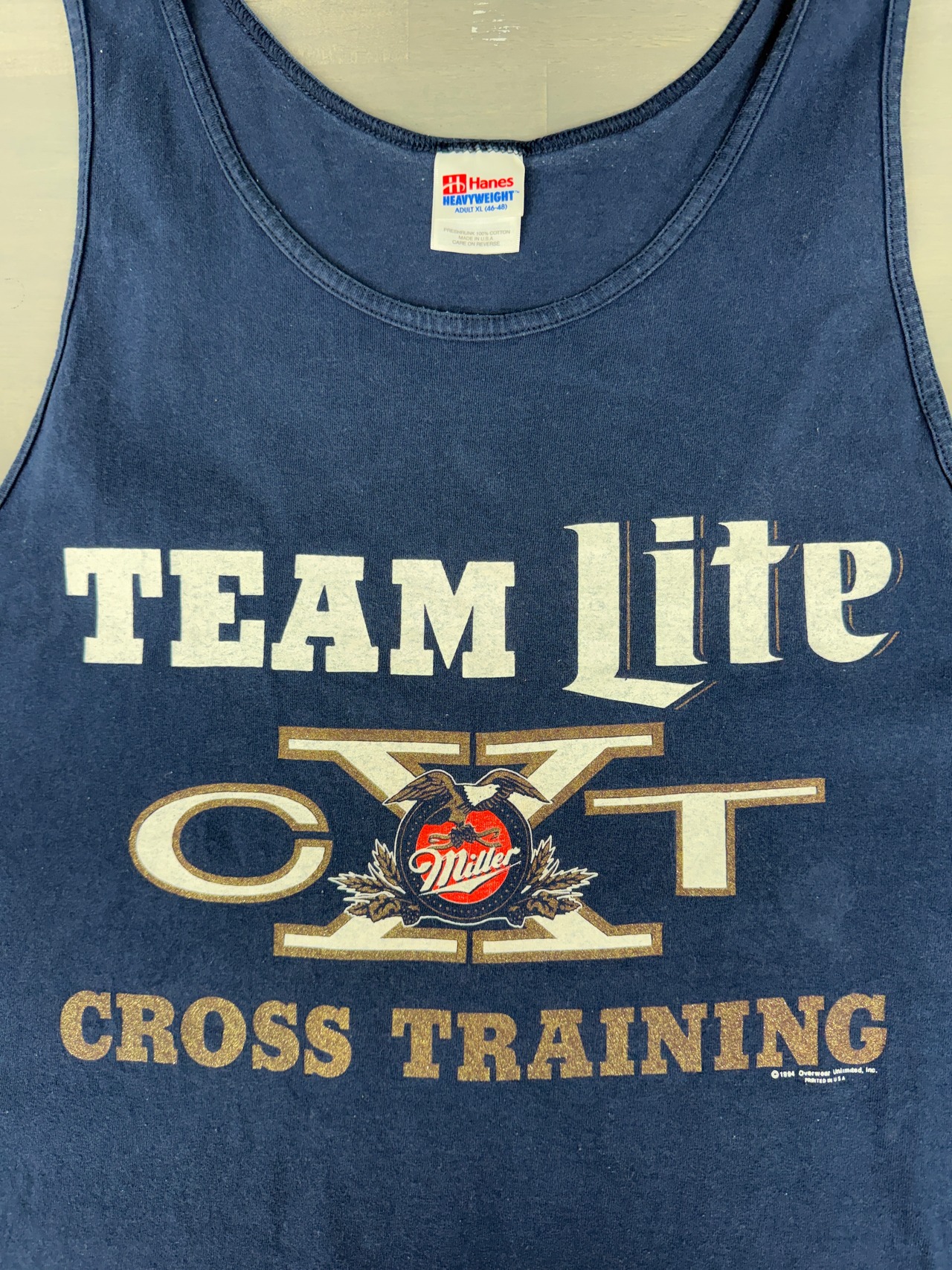 90s Team Miller Lite  / Hanes HEAVYWEIGHT made in usa・画像7