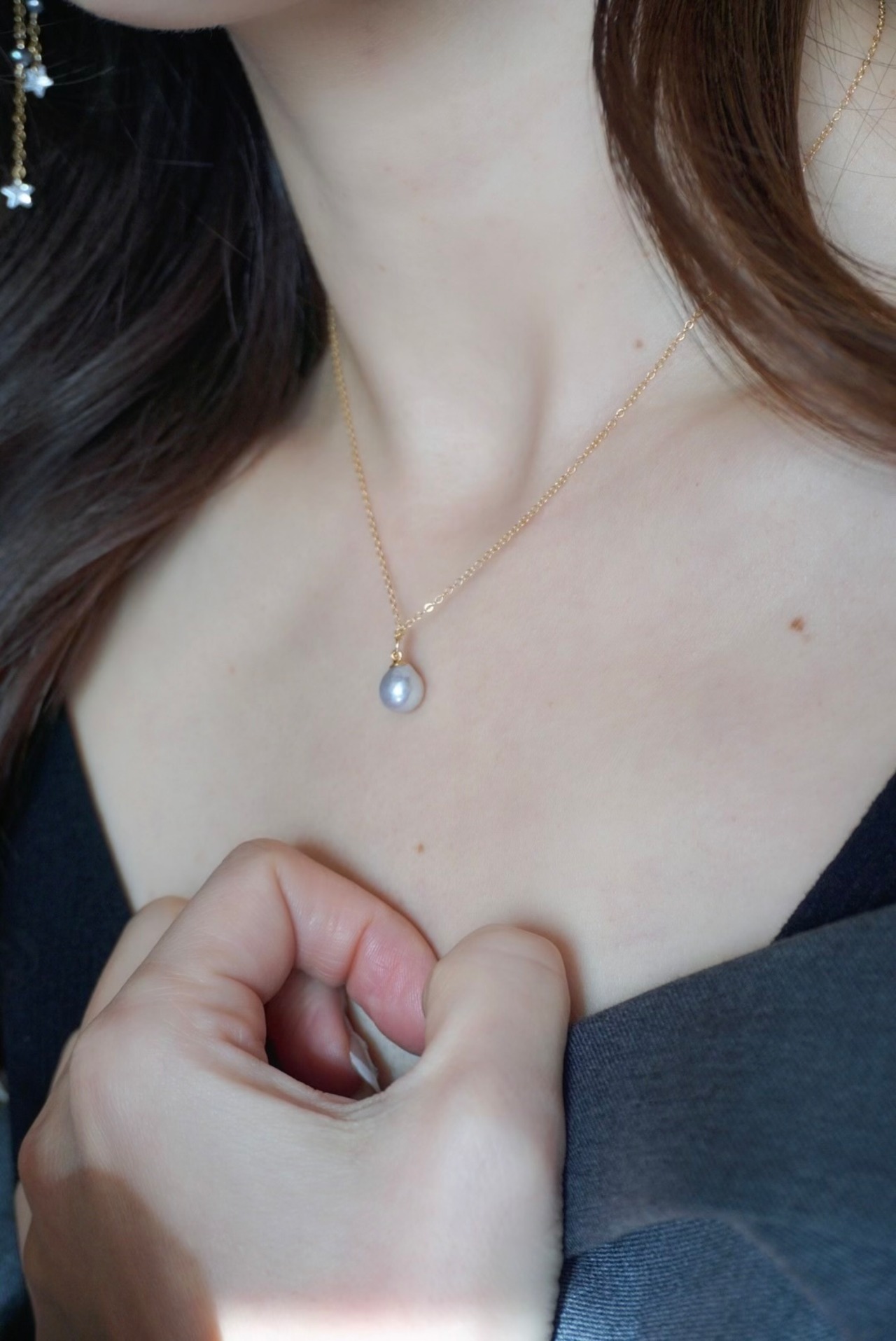 選べる一粒パールネックレス