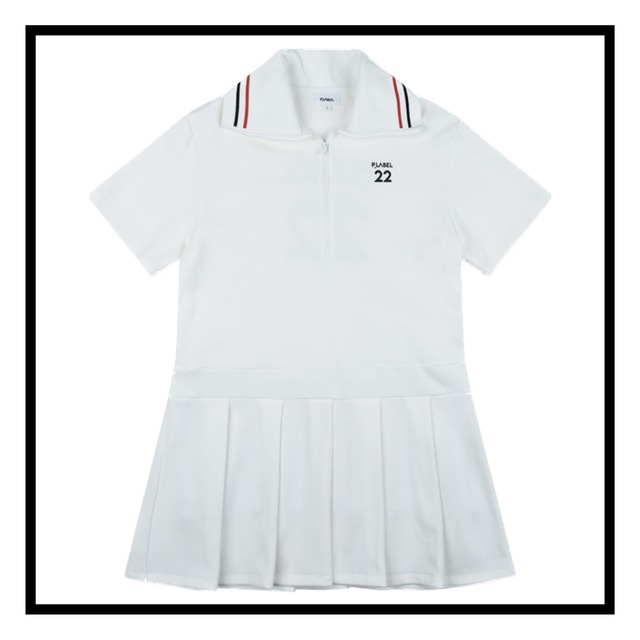 【P_LABEL】pleats onepiece 韓国ゴルフウェア