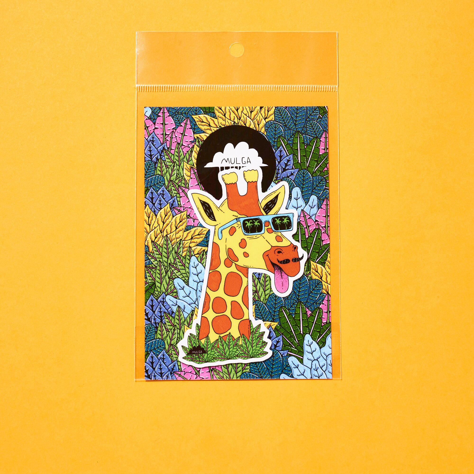 ステッカー_S-13 Hayden the Giraffe | MULGA THE ARTIST ASIA