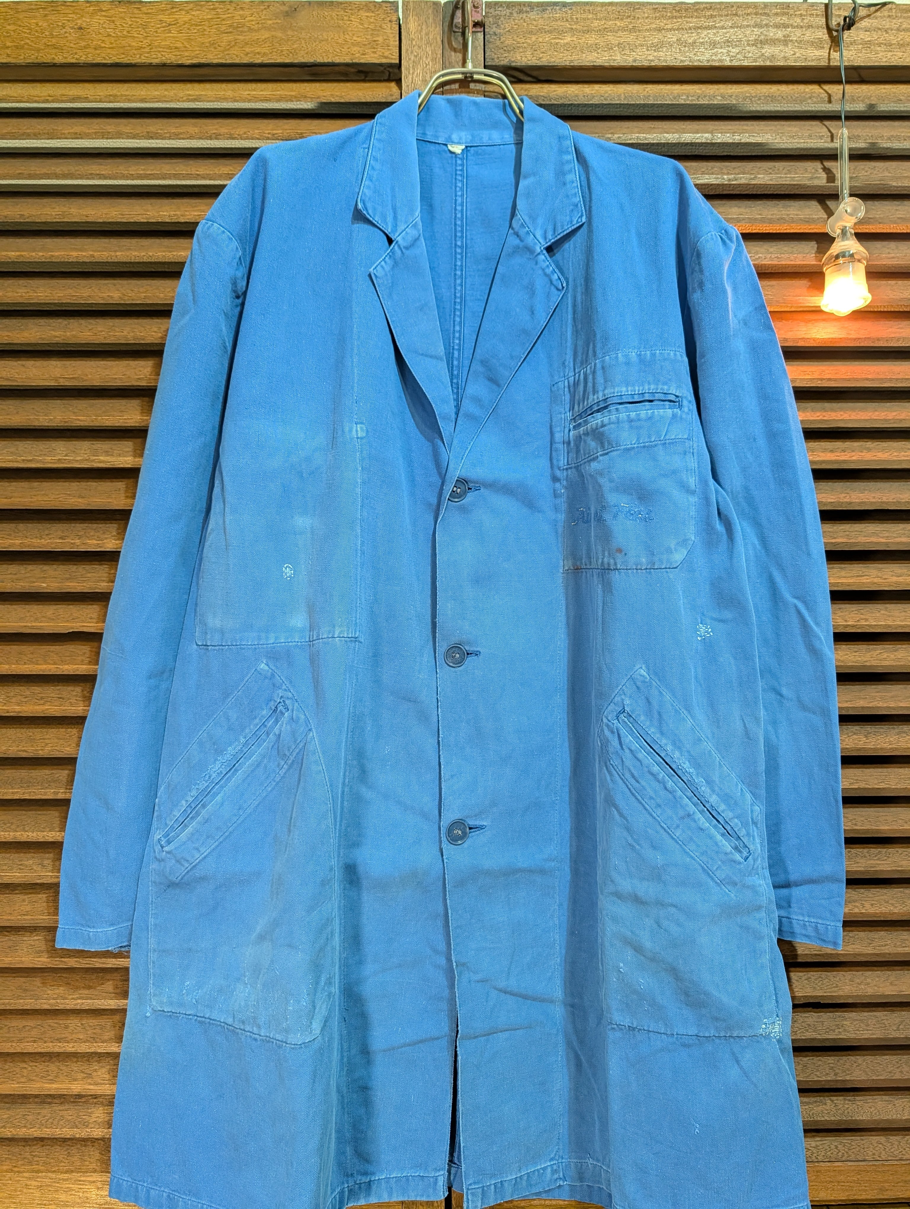 50-60s France AU MOLINEL Work Coat