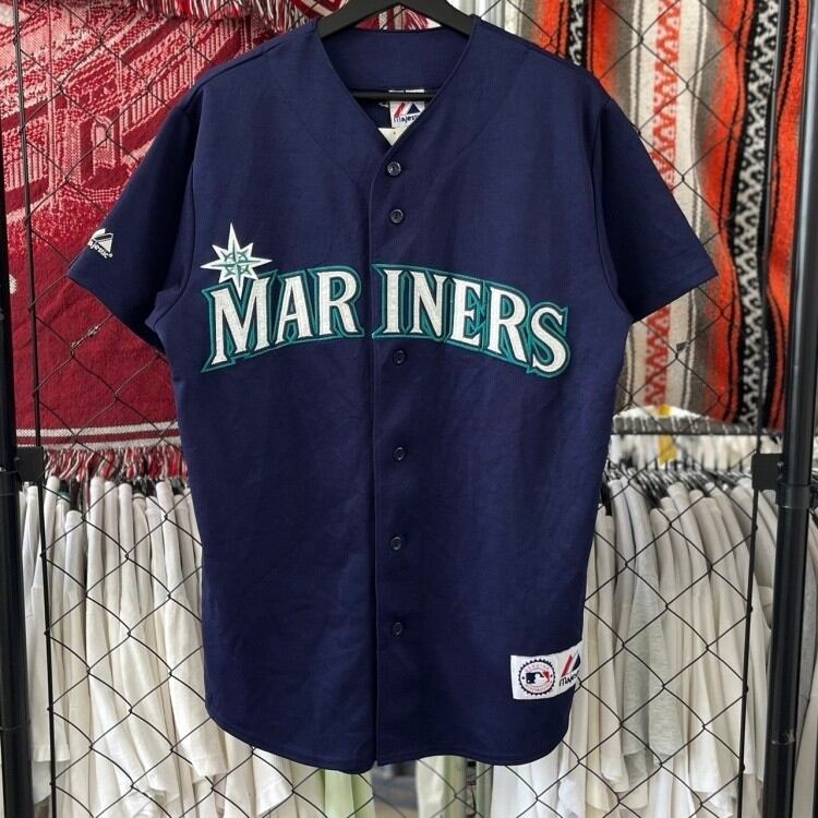 MLB シアトル・マリナーズ ベースボールシャツ ゲームシャツ マジェステック 古着 古着屋 埼玉 ストリート オンライン 通販