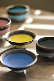 imi ceramics ［午前4時52分の消炭色 / Charcoal Grey Blue at 04:52 a.m. ］COLOUR CLOCK SAKE CUP / 2104600000021