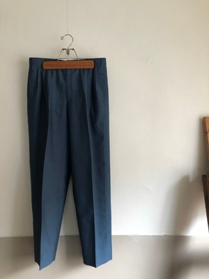 1980s 【YAK’S】Wide Tapered Trousers W31