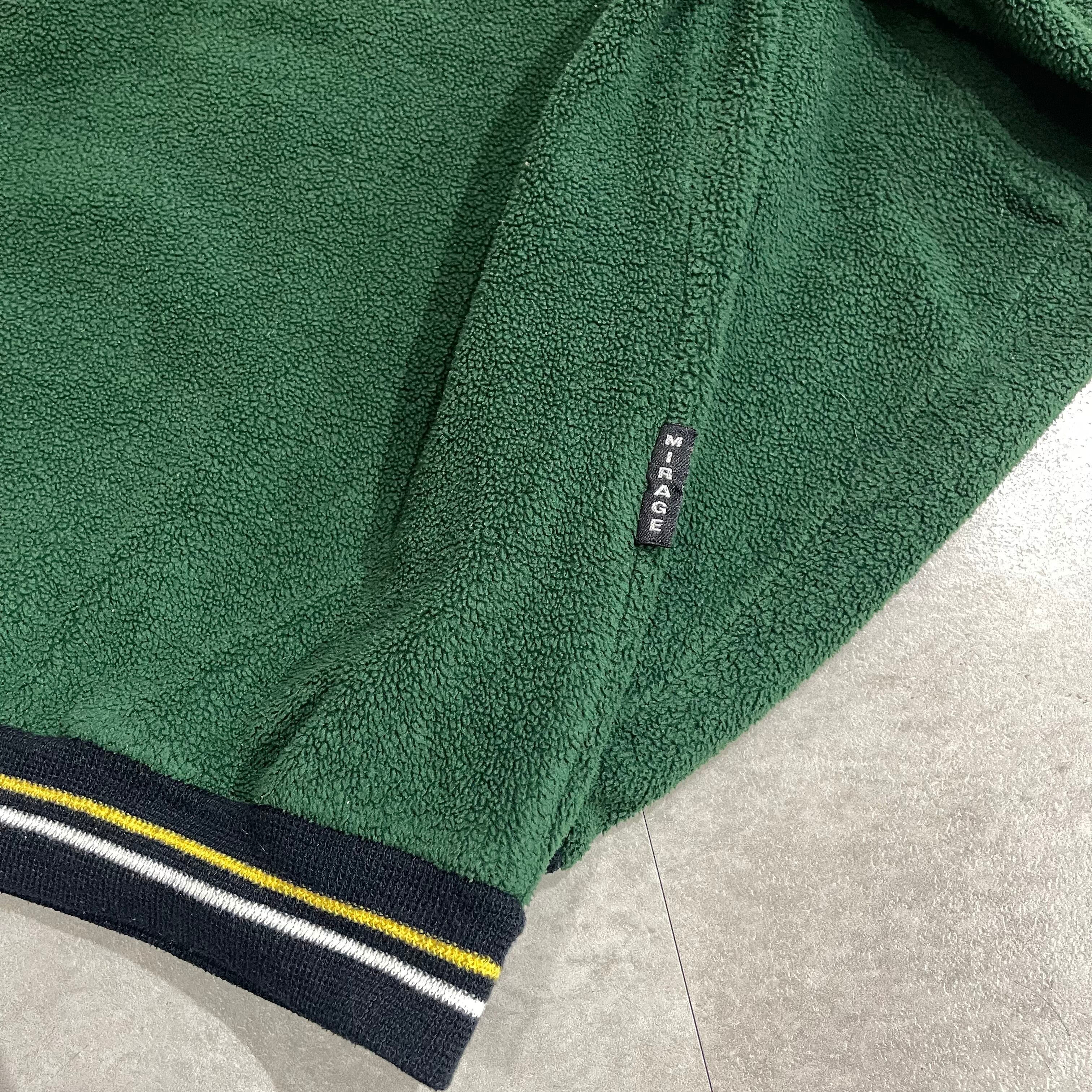 size:XXL【 PACKERS 】パッカーズ フリースジャケット フリース ハーフ