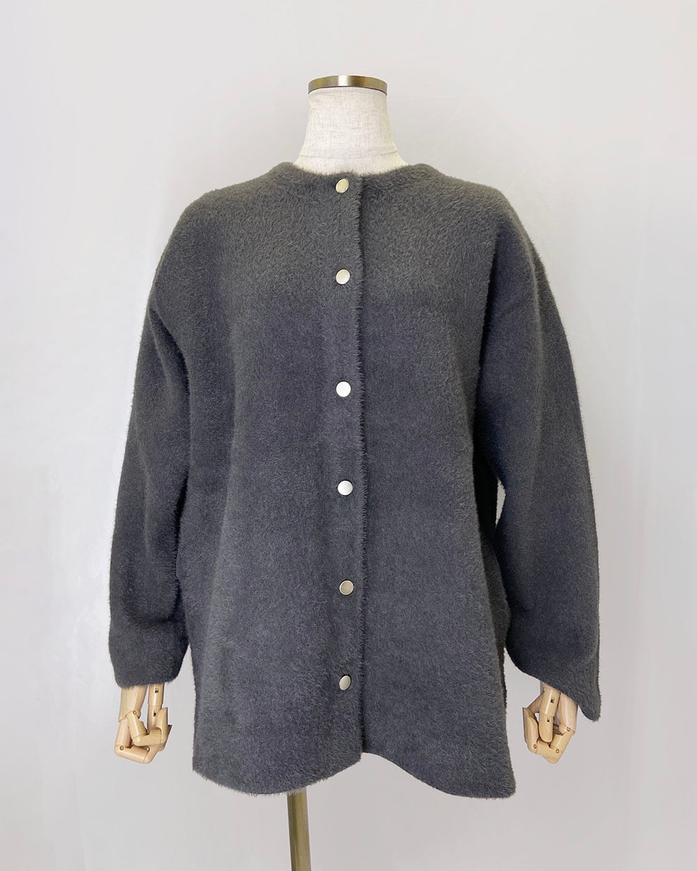 2025A/W フェレットタッチニットカーディガンno.8538637 | BOOGIE-WOOGIE
