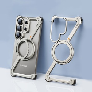 ◆Galaxy S26 Ultra / S25 Ultra / S24 Ultra◆ Z-Shaped Aluminum Phone Case / Z-シェイプ アルミニウム スマホケース