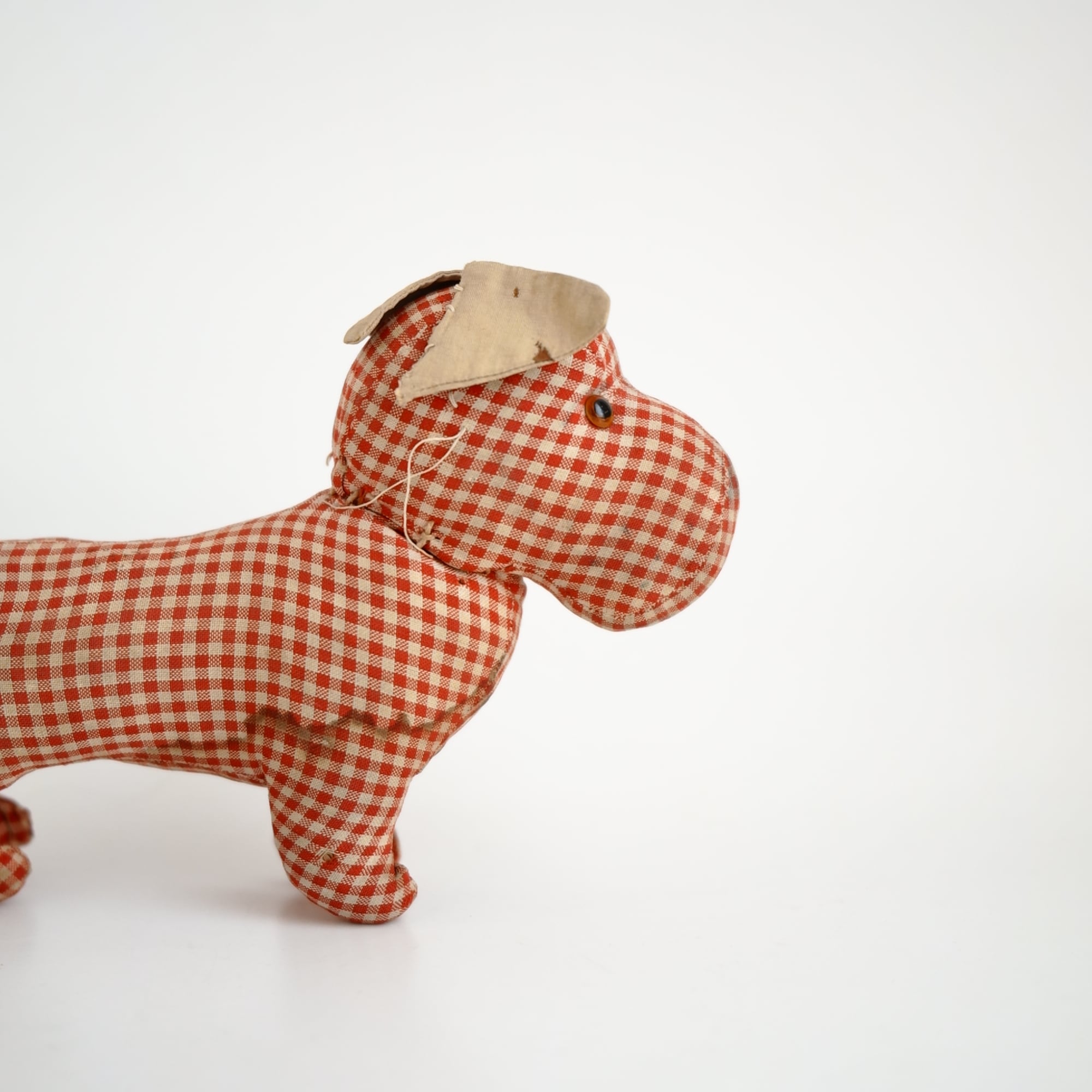 Straw Stuffed Dog | troldhaugen antiques ｜ 北欧アンティーク・古道具