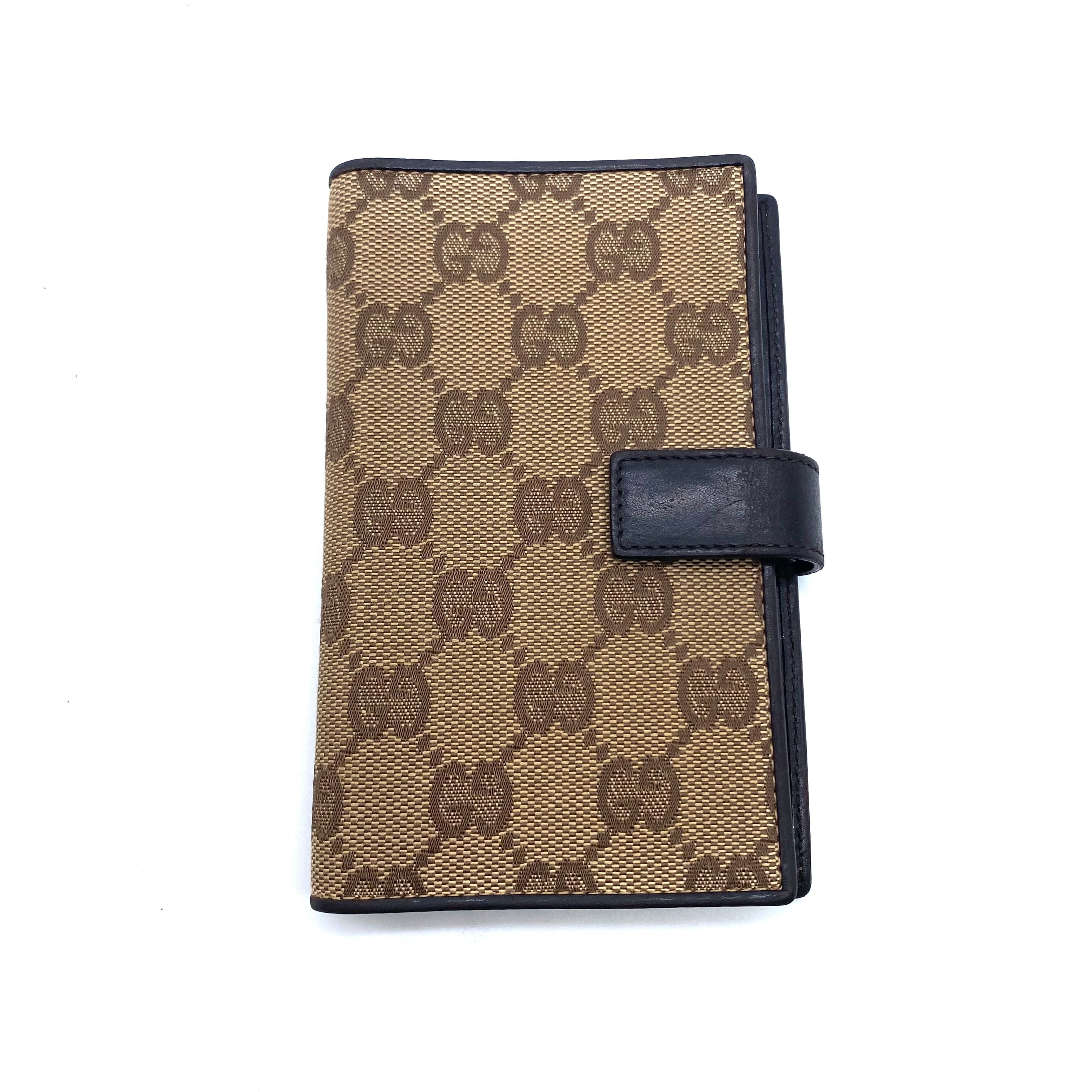 GUCCI GG Canvas Note Book グッチ GG柄 キャンバス 手帳ケース 