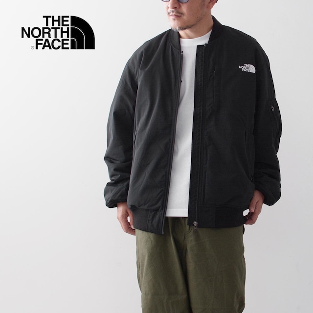 THE NORTH FACE  [ザ・ノース・フェイス正規代理店] Insulation Bomber Jacket [NY82334] インサレーションボンバージャケット（メンズ）・MA-1・中わた・保温・キャンプ・焚き火・アウトドア・MEN'S [2023AW]