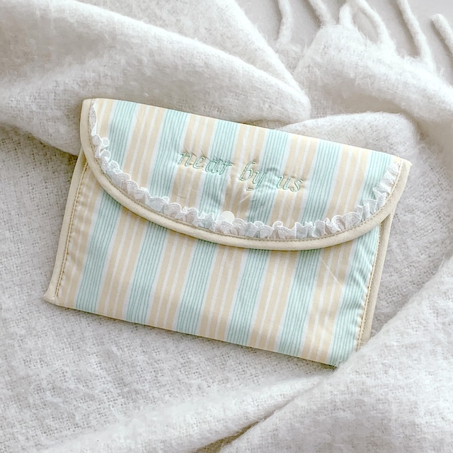 【予約】[near by us] my name ice pouch(lemon lime）