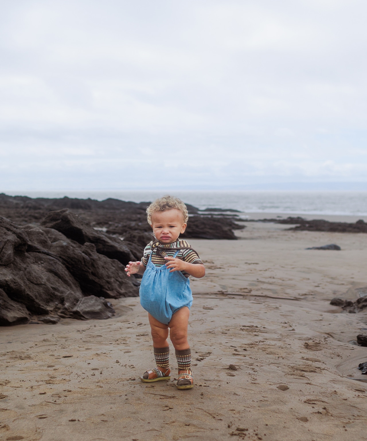 MABLI CARAVAN TEE - TREE HOUSE STRIPE(4y,6y)