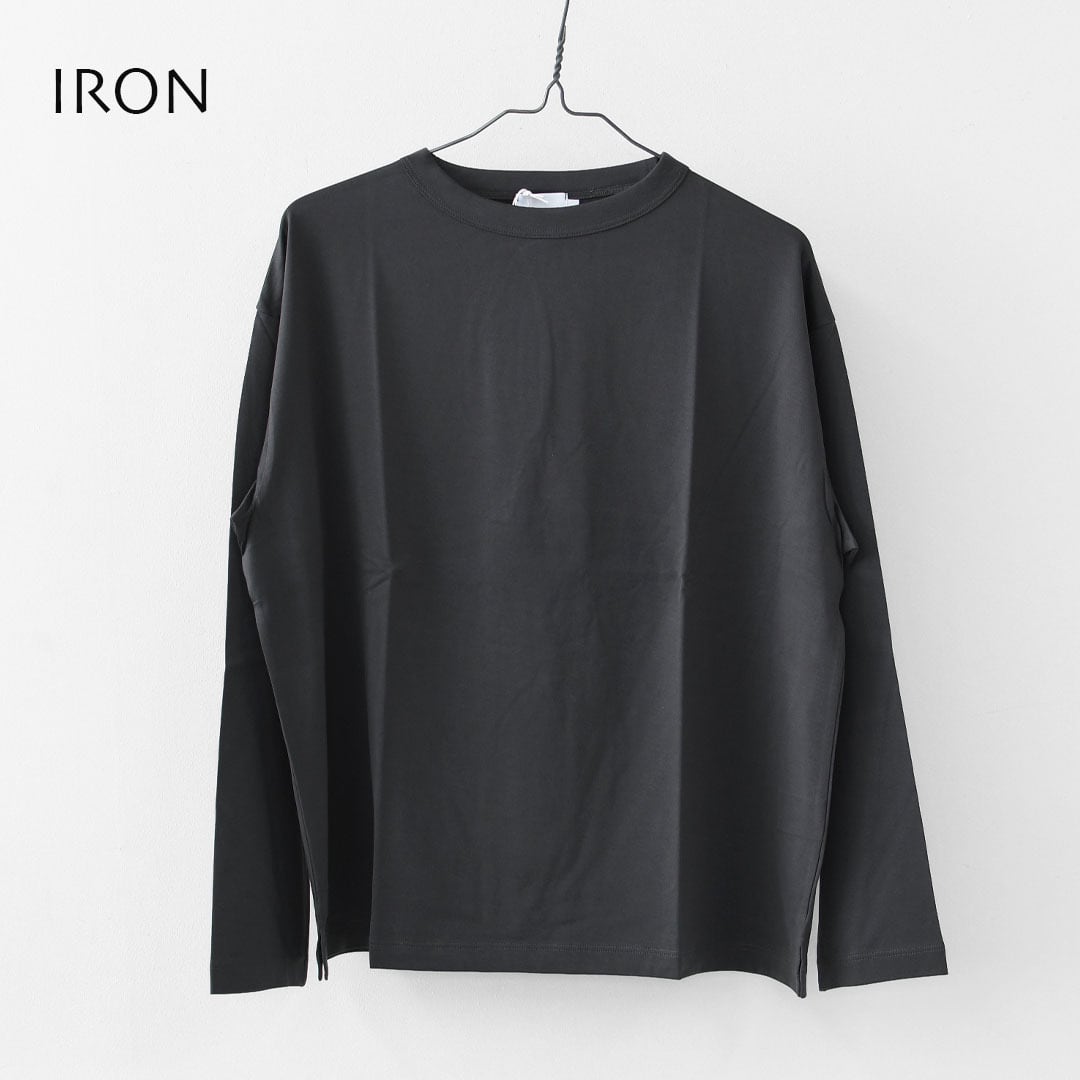 Handvaerk [ハンドバーク] W 60/2 BOTTLE NECK L/S T-SHIRT [6116] 60