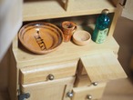 木製 キッチンキャビネット・冷蔵庫・ベッド 4点セット、おまけ小物付き 画像10