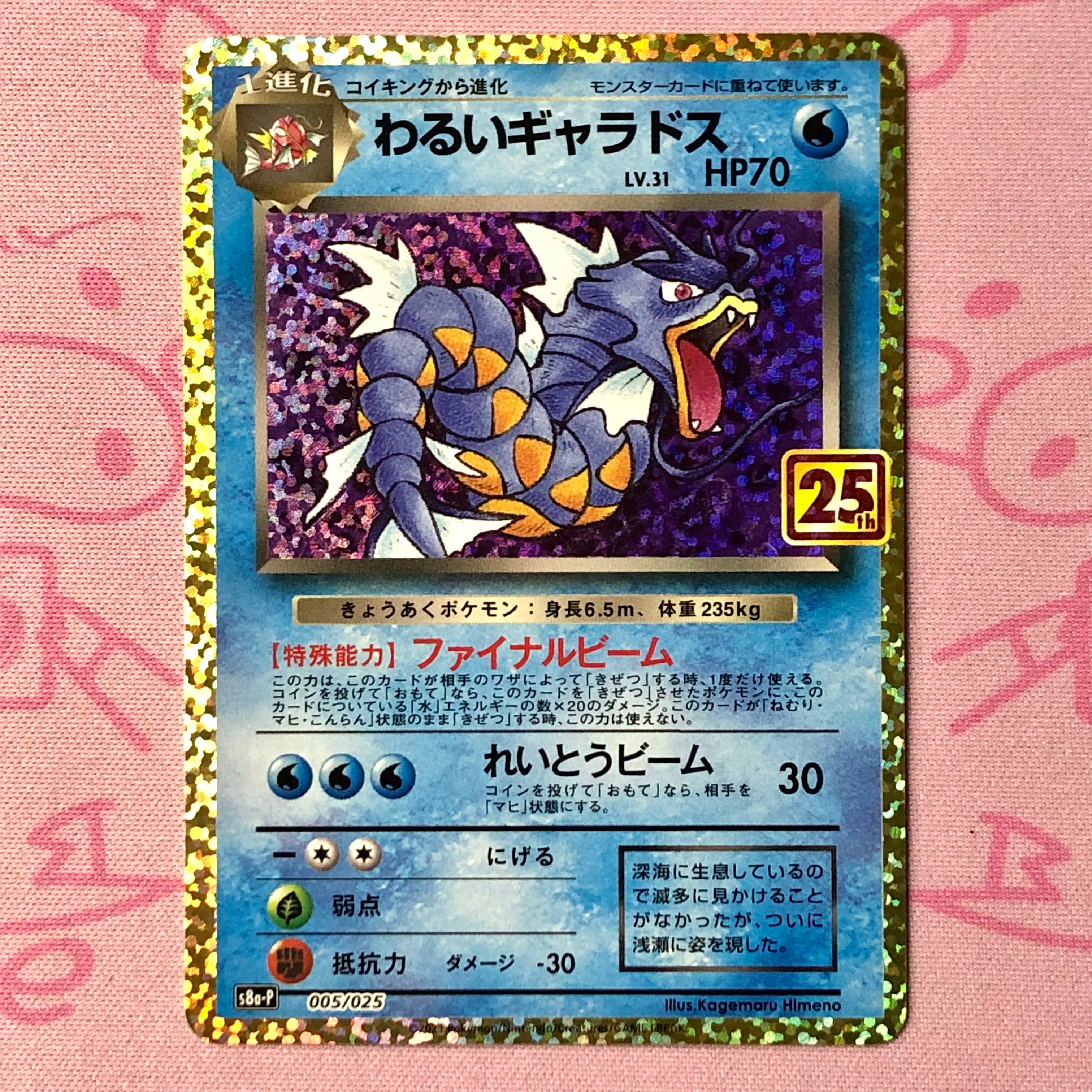 【美品】わるいギャラドス 25th