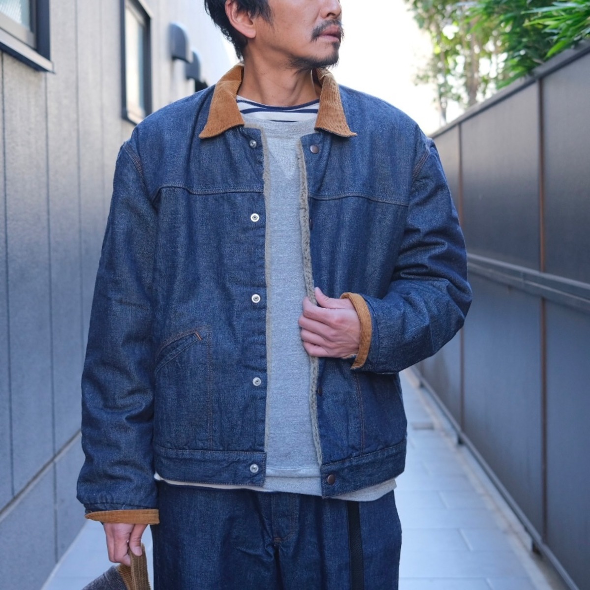 KENNETH FIELD(ケネスフィールド) /WESTERN JACKET broken twill 