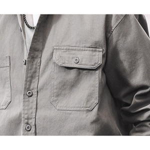 ビッグポケットワークシャツ 10207