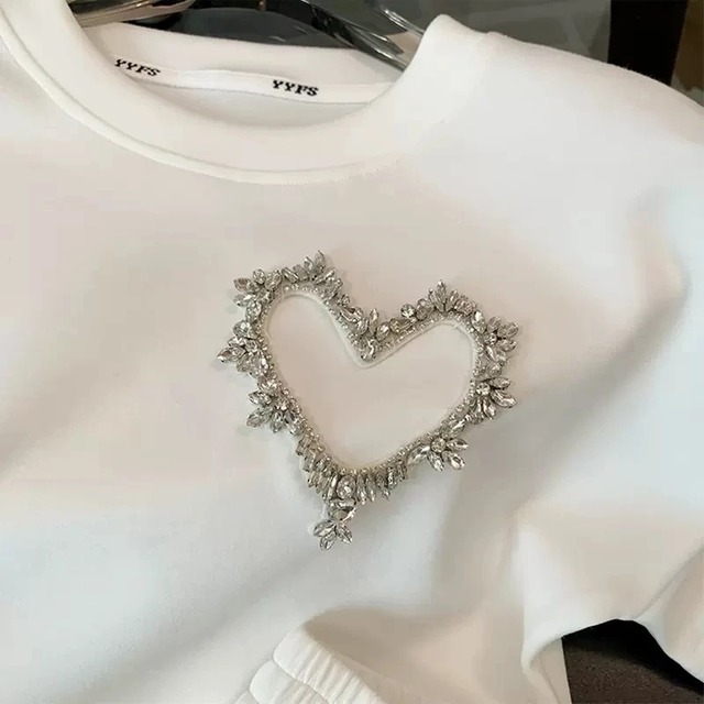 ハートビジューセットアップ