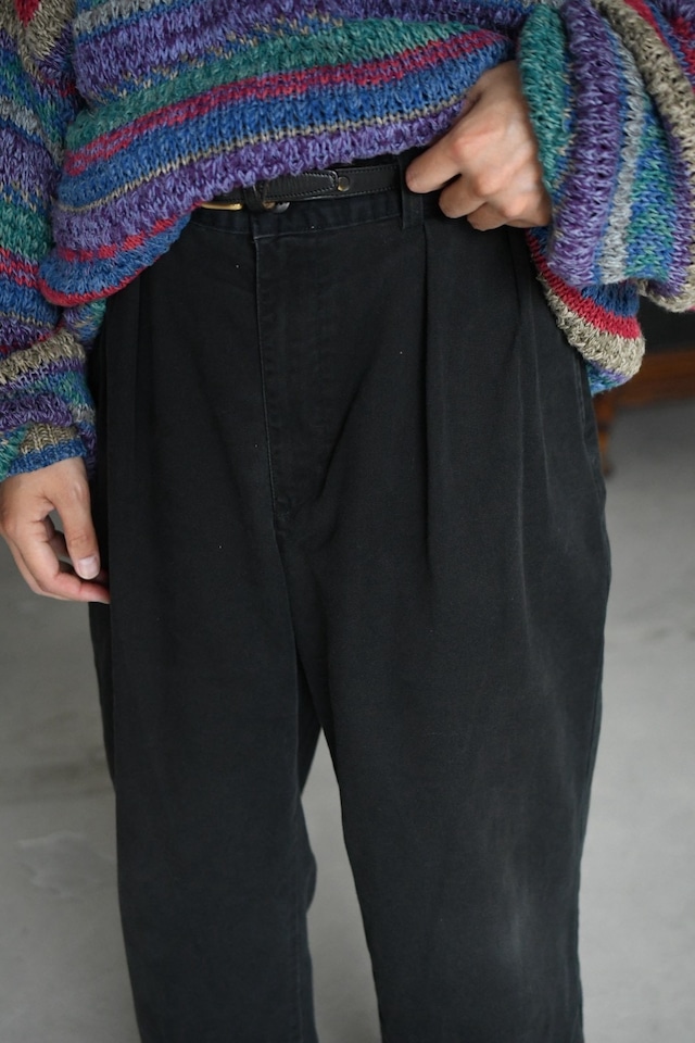 OK/90's "polo by Ralph Lauren" 2tuck chino trousers
