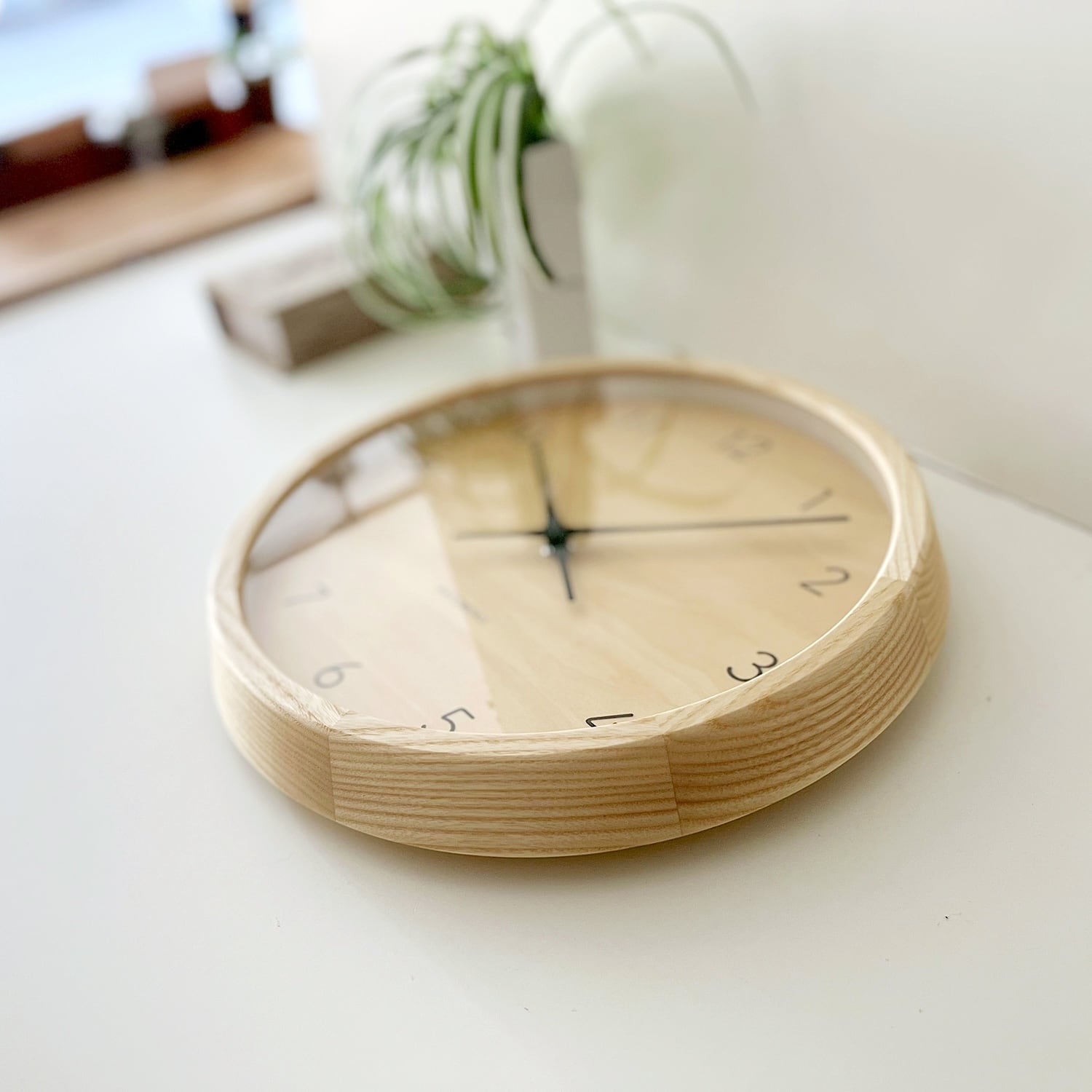 KATOMOKU muku clock 7 ナチュラル km-83NA | 加藤木工株式会社 online